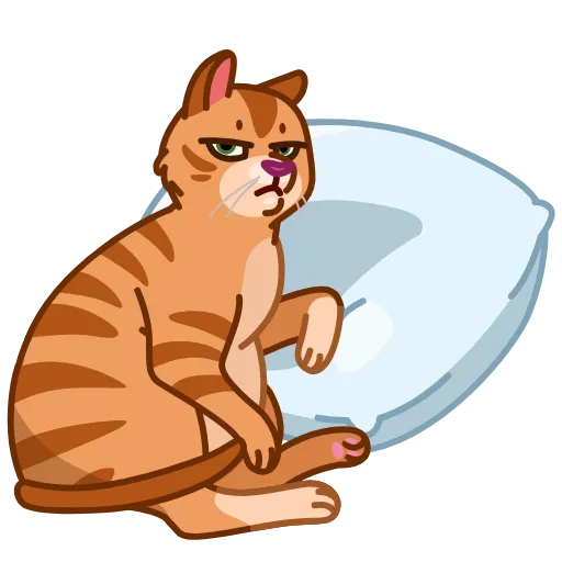 😴 Эмодзи «Memes With Cats» для Telegram