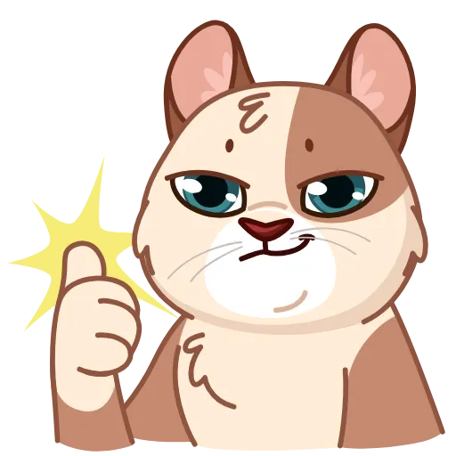👍 Эмодзи «Memes With Cats» для Telegram