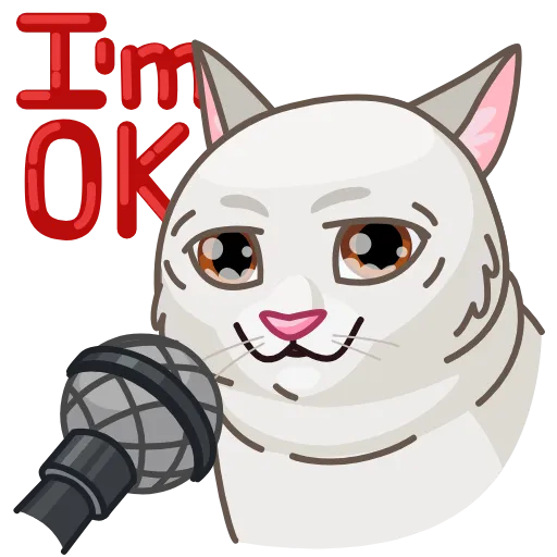 👌 Эмодзи «Memes With Cats» для Telegram
