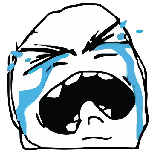 😢 Эмодзи «Mems VK» для Telegram