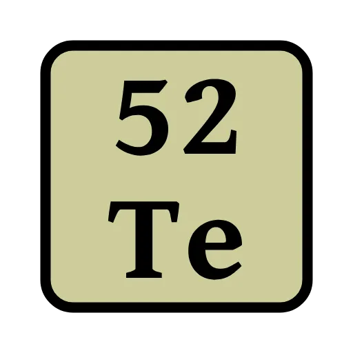 🟨 Эмодзи «таблица Менделеева» для Telegram