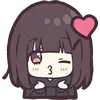 😘 Эмодзи «Menhera Chibi» для Telegram