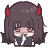 🤫 Эмодзи «Menhera Chibi» для Telegram
