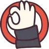 👌 Эмодзи «Menhera Chibi» для Telegram