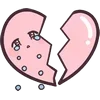 💔 Эмодзи «Menhera Chibi» для Telegram