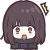 😳 Эмодзи «Menhera Chibi» для Telegram