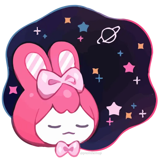 🤩 Эмодзи «Menhera Moeru» для Telegram