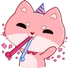 🥳 Эмодзи «Мео» для Telegram