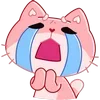 😭 Эмодзи «Мео» для Telegram