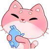 🤗 Эмодзи «Мео» для Telegram