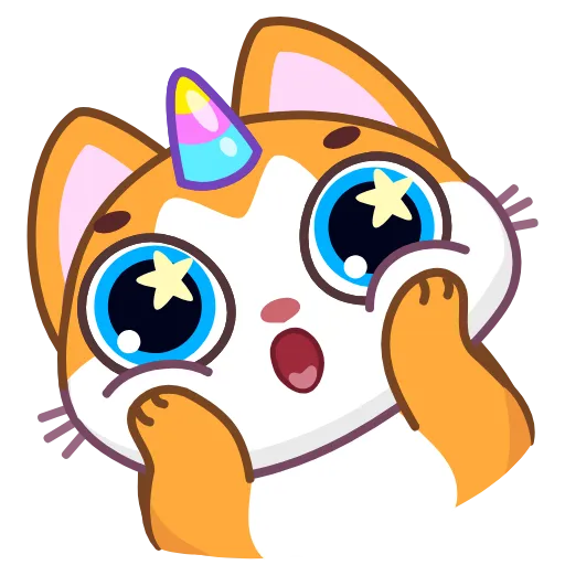 🤩 Эмодзи «MeowCorn» для Telegram