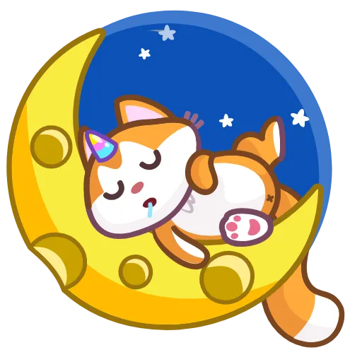 😴 Эмодзи «MeowCorn» для Telegram