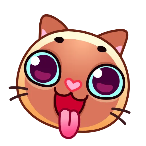 😜 Эмодзи «Meow Emoji» для Telegram