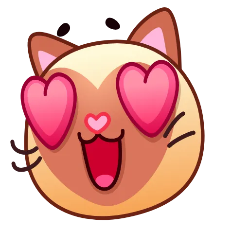 😍 Эмодзи «Meow Emoji» для Telegram