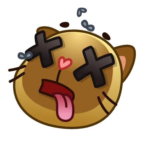 😵 Эмодзи «Meow Emoji» для Telegram