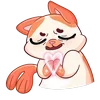 ❤ Эмодзи «🐾 Миу-Мяу» для Telegram