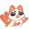 😒 Эмодзи «🐾 Миу-Мяу» для Telegram