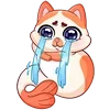 😭 Эмодзи «🐾 Миу-Мяу» для Telegram