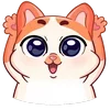 👂 Эмодзи «🐾 Миу-Мяу» для Telegram