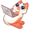 💻 Эмодзи «🐾 Миу-Мяу» для Telegram
