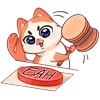 😡 Эмодзи «🐾 Миу-Мяу» для Telegram
