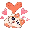 ❤ Эмодзи «🐾 Миу-Мяу» для Telegram