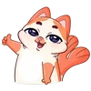 👍 Эмодзи «🐾 Миу-Мяу» для Telegram