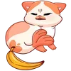 🍌 Эмодзи «🐾 Миу-Мяу» для Telegram