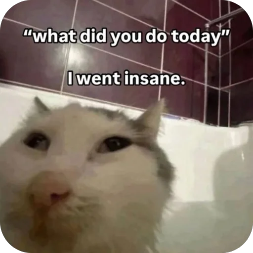 🙂 Стикер «Meow Peow» для Telegram