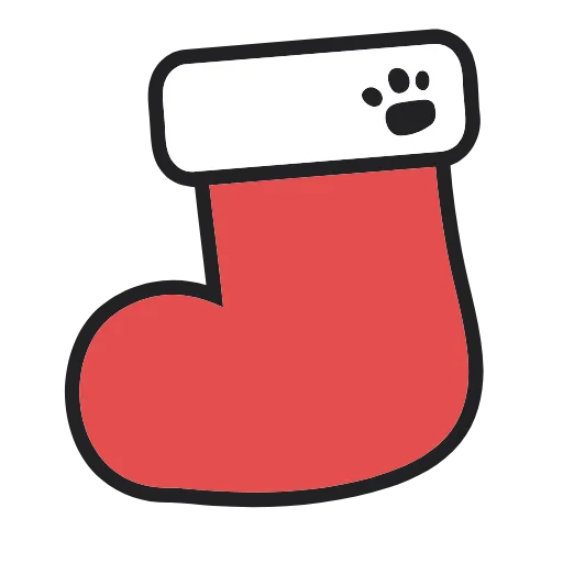 🧦 Эмодзи «Meow Christmas» для Telegram
