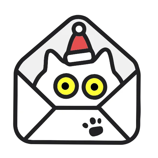 💌 Эмодзи «Meow Christmas» для Telegram