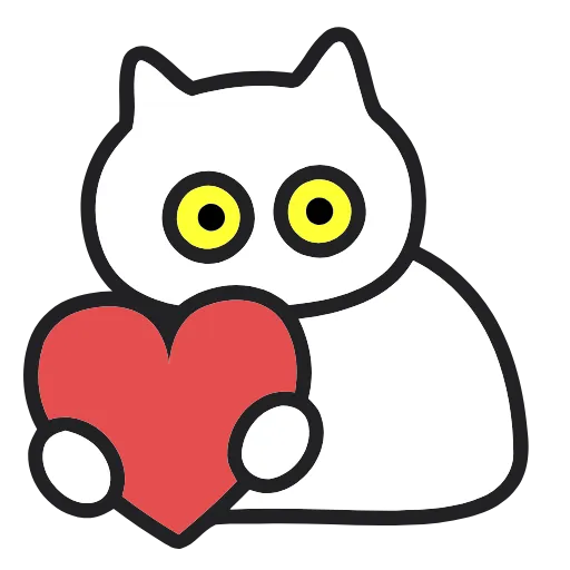 Стикерпак Meow Christmas для Telegram