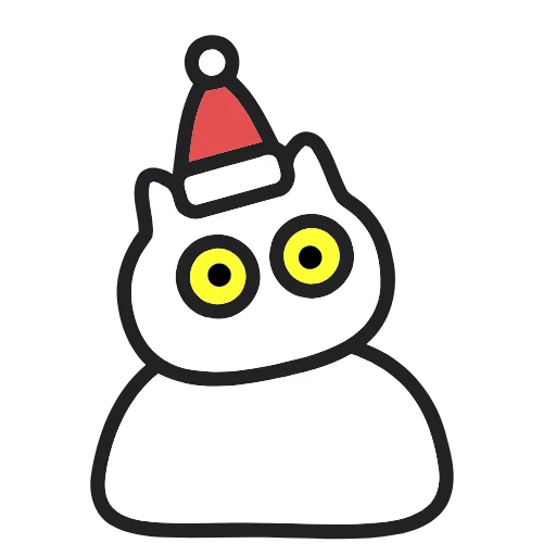 🎅 Эмодзи «Meow Christmas» для Telegram