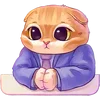 🤵 Эмодзи «Котёнок Мявс» для Telegram