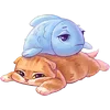 🫠 Эмодзи «Котёнок Мявс» для Telegram