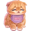 🥱 Эмодзи «Котёнок Мявс» для Telegram