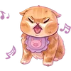 🫨 Эмодзи «Котёнок Мявс» для Telegram