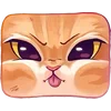 😝 Эмодзи «Котёнок Мявс» для Telegram