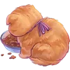 🍽 Эмодзи «Котёнок Мявс» для Telegram