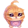 🥺 Эмодзи «Котёнок Мявс» для Telegram