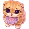 🥺 Эмодзи «Котёнок Мявс» для Telegram