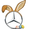 🐰 Эмодзи «Mercedes Benz - мерседесов пак» для Telegram