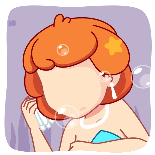 😭 Стикер «Mermaid Русалка» для Telegram