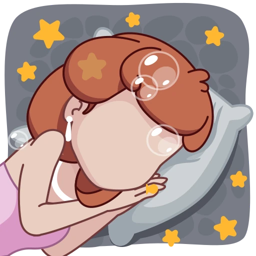 😴 Стикер «Mermaid Русалка» для Telegram