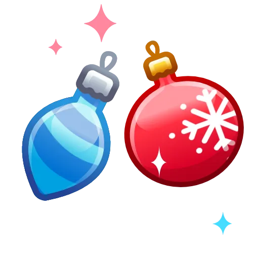🎄 Стикер «Merry Christmas Emoji» для Telegram