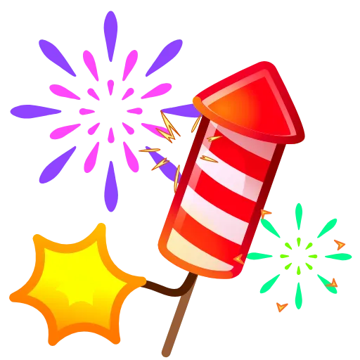 🎆 Эмодзи «Merry Christmas Emoji» для Telegram