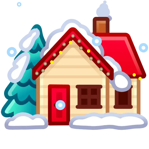 🏡 Эмодзи «Merry Christmas Emoji» для Telegram