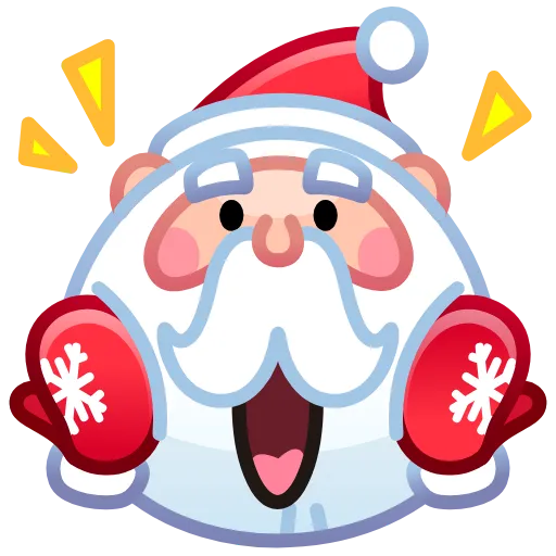 😱 Эмодзи «Merry Christmas Emoji» для Telegram