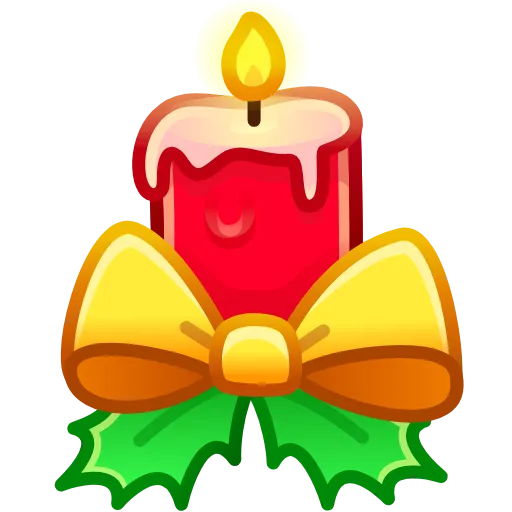🕯 Эмодзи «Merry Christmas Emoji» для Telegram