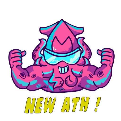 Стикерпак Meta Squid для Telegram